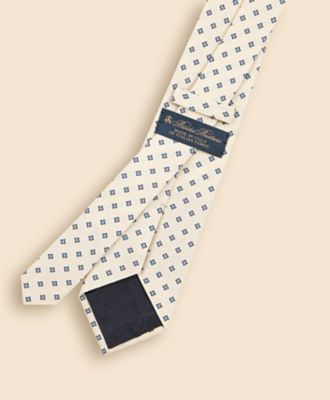 本日限定値下未使用タグ付】Brooks Brothers』シルクストール小紋柄