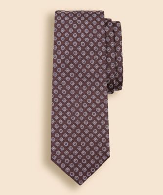 シルク フラワーモチーフ ジャカードタイ | Brooks Brothers