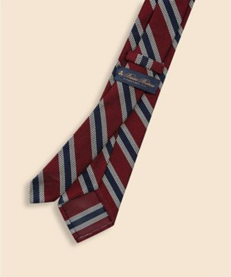シルク フレームドストライプ ガルザタイ | Brooks Brothers