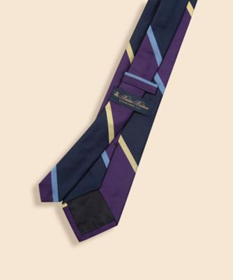 シルク ワイドマルチストライプ レップタイ | Brooks Brothers