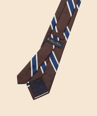 シルク ワイドBB＃2ストライプ レップタイ | Brooks Brothers
