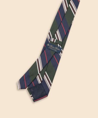 シルク／コットン モガドール マルチストライプタイ | Brooks Brothers