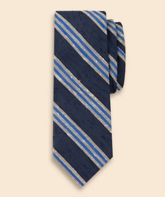 【美品】Brooks Brothers／ソリッド／レップタイ／ネイビー シルク ソリッド レップボウタイ Made in USA | Brooks