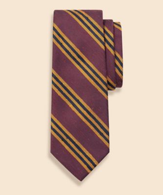 シルクシャンタン BB＃1ストライプタイ | Brooks Brothers