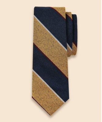 ウールブレンド メランジ ワイドストライプタイ | Brooks Brothers