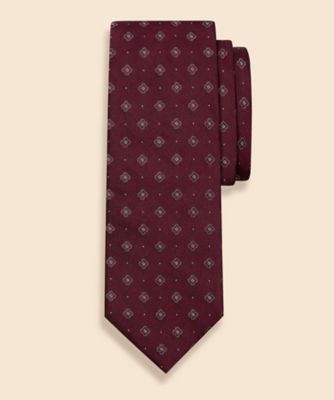 シルクサテン フラワーモチーフタイ | Brooks Brothers