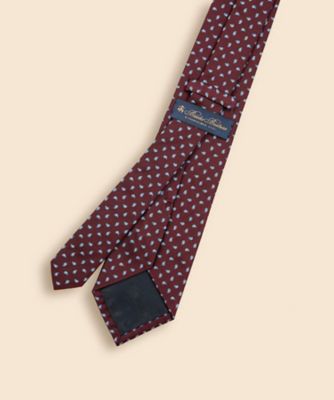 ブルックスブラザーズ（Brooks Brothers）/シルク　フラワーモチーフ　ジャカードタイ シルク スモールペイズリー ジャカードタイ | Brooks Brothers