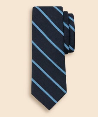 【高級】Brooks Brothers ニットタイ100%ウール ネクタイ　美品 シルク ストライプ ニットタイ | Brooks Brothers Japan