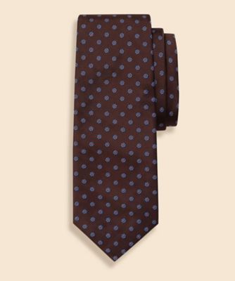 美品 Brooks Brothers ブラックウォッチ ネクタイ シルク GFロゴ ブラックウォッチ ジャカードタイ | Brooks