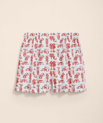 ＜Brooks Brothers＞コットン　ロブスター　ボクサーショーツ　Ｔｒａｄｉｔｉｏｎａｌ　Ｆｉｔ