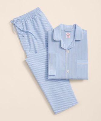 ＜Brooks Brothers＞コットン　ブロードクロス　ストライプ　パジャマ