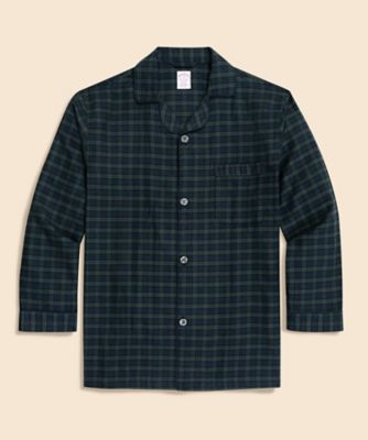 ブルックスブラザーズ　ネル素材 パジャマ セット Brooks Brothers ブルックス ブラザーズ パジャマ Wガーゼストライプ