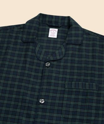 コットンフランネル タータンチェック パジャマ | Brooks Brothers