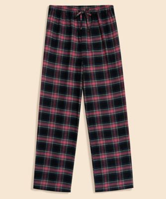 コットンフランネル タータンチェック パジャマ | Brooks Brothers