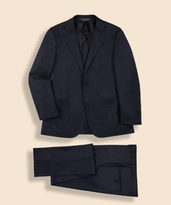 ＜Brooks Brothers＞ウール　ティック　シングル２ボタンアンコンスーツ　Ｓｌｉｍ