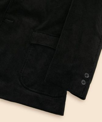コットン コーデュロイ 段返り3ボタンコンフォートサックジャケット