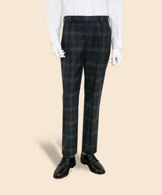 【新品】Brooks Brothers ウール/ラミー トラウザーズ ◇JAPAN TRAD．◇ ウール／ラミー／コットン サイド