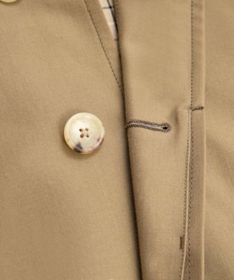コットン／ウール ポプリン バルカラーコート | Brooks Brothers