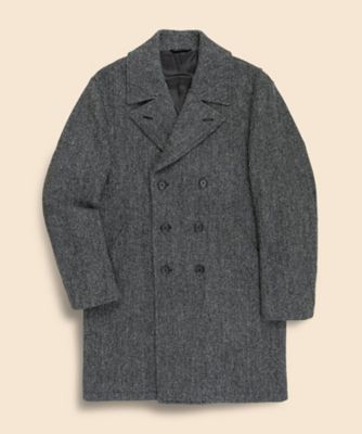 送料無料】ハリスツイード アルスターコート | Brooks Brothers
