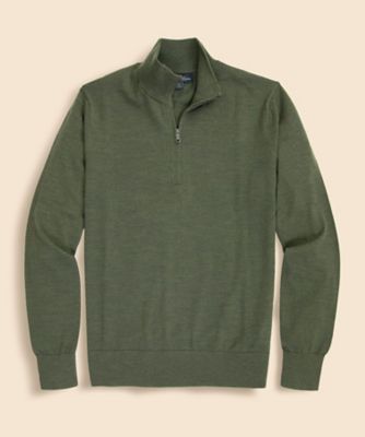 Brooks Brothers 100%カシミヤ セーター L 緑 メリノウール Vネックセーター | Brooks Brothers/ブルックス