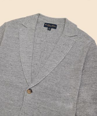 BROOKS BROTHERS サマージャケット リネン コットン ベージュ L BROOKS BROTHERS サマージャケット リネン コットン ベージュ L