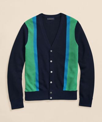 <美品>Brooks Brothers スーピマコットン カーディガン スーピマコットン クルーネック カーディガン | Brooks Brothers
