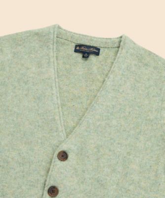 送料無料】ブラッシュドウール Vネックカーディガン | Brooks