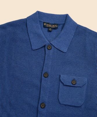 スーピマコットン リブニット チョアジャケットセーター | Brooks