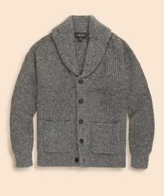 ドネガルウール ショールカラー カーディガン | Brooks Brothers
