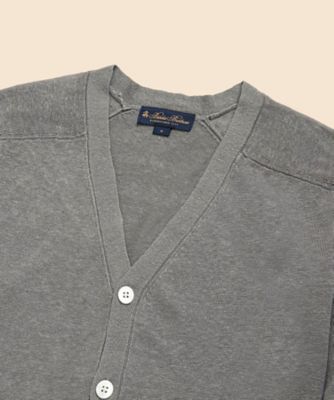 極美品 Brooks Brothers リネン 麻 カーディガン ニット L 極美品 Brooks Brothers リネン 麻 カーディガン ニット L