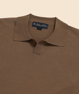 ギマコットン ジョニーカラー ポロセーター | Brooks Brothers
