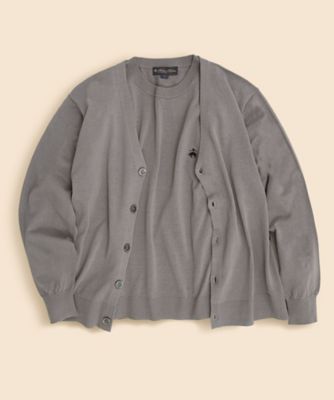 ◇オンラインストア限定◇ギマコットン Vネックカーディガン | Brooks