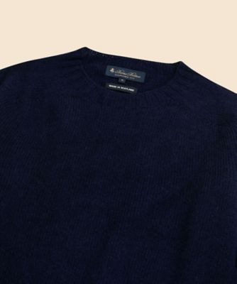 シェットランドウール クルーネックセーター | Brooks Brothers