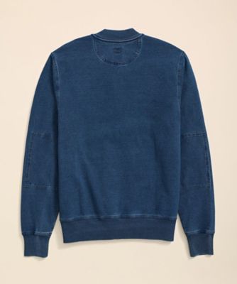 Brooks Brothers スウェット 極美品 ストレッチコットン ベースボールカラー スウェットシャツ