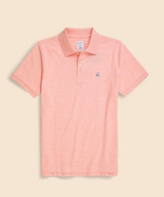 スーピマコットンストレッチ ピケ GFロゴ ポロシャツ Slim