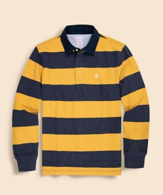 コットンジャージー GFロゴ ラグビーシャツ | Brooks Brothers