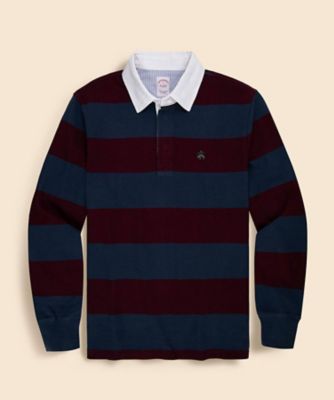 コットンジャージー GFロゴ ラグビーシャツ | Brooks Brothers