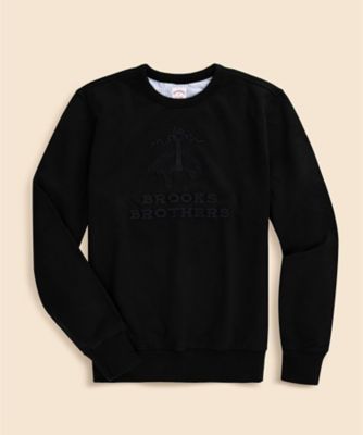＜Brooks Brothers＞コットン　フレンチテリー　ＧＦエンブロイダリー　スウェットシャツ