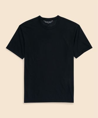 ウール／ナイロン クルーネック Tシャツ | Brooks Brothers