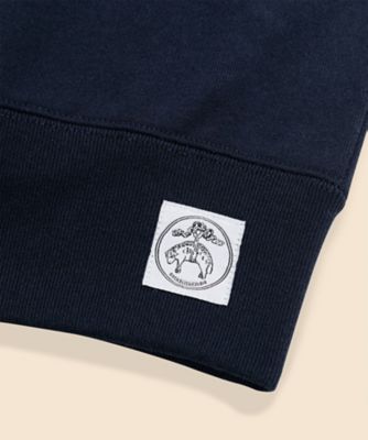 コットンフレンチテリー GFロゴラベル ベースボールジャケット