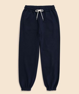 【送料無料】Brooks Brothers/ブルックス ブラザーズ コットンフレンチテリー GFロゴラベル スウェットパンツ 502ネイビー パンツ・ズボン【三越伊勢丹/公式】