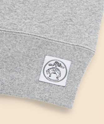 コットンフレンチテリー GFロゴラベル スウェットシャツ | Brooks