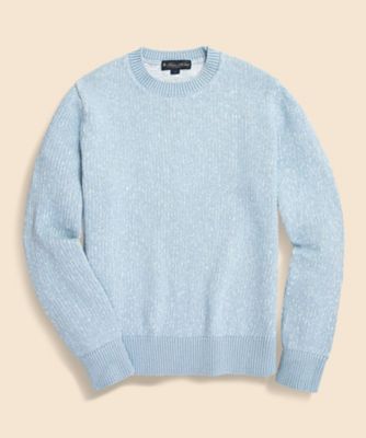 コットン／リネン クルーネックセーター | Brooks Brothers/ブルックス