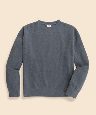＜Brooks Brothers＞ポリエステル　フリース　クルーネックプルオーバー