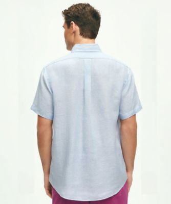 アイリッシュリネン ショートスリーブ スポーツシャツ Regular