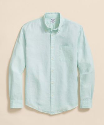 ＜Brooks Brothers＞アイリッシュリネン　カジュアルシャツ　Ｒｅｇｕｌａｒ　Ｆｉｔ