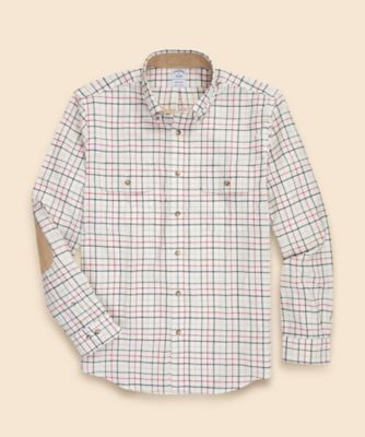 ＜Brooks Brothers＞コットン　フランネル　ダブルポケット　カジュアルシャツ　Ｒｅｇｕｌａｒ　Ｆｉｔ