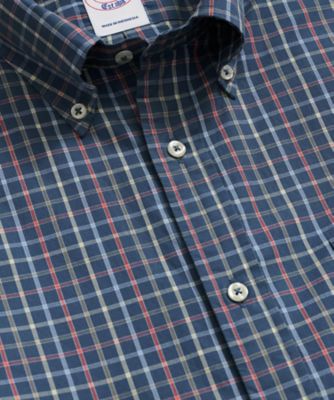 コットンポプリン シーズナルパターン フライデーシャツ | Brooks