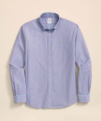 【送料無料】Brooks Brothers/ブルックス ブラザーズ コットンポプリン シーズナルパターン フライデーシャツ 801ピンク トップス【三越伊勢丹/公式】