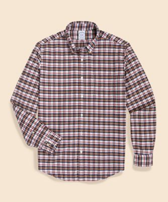 ma　フランネル フランネル タータンチェック カジュアルシャツ Regular Fit